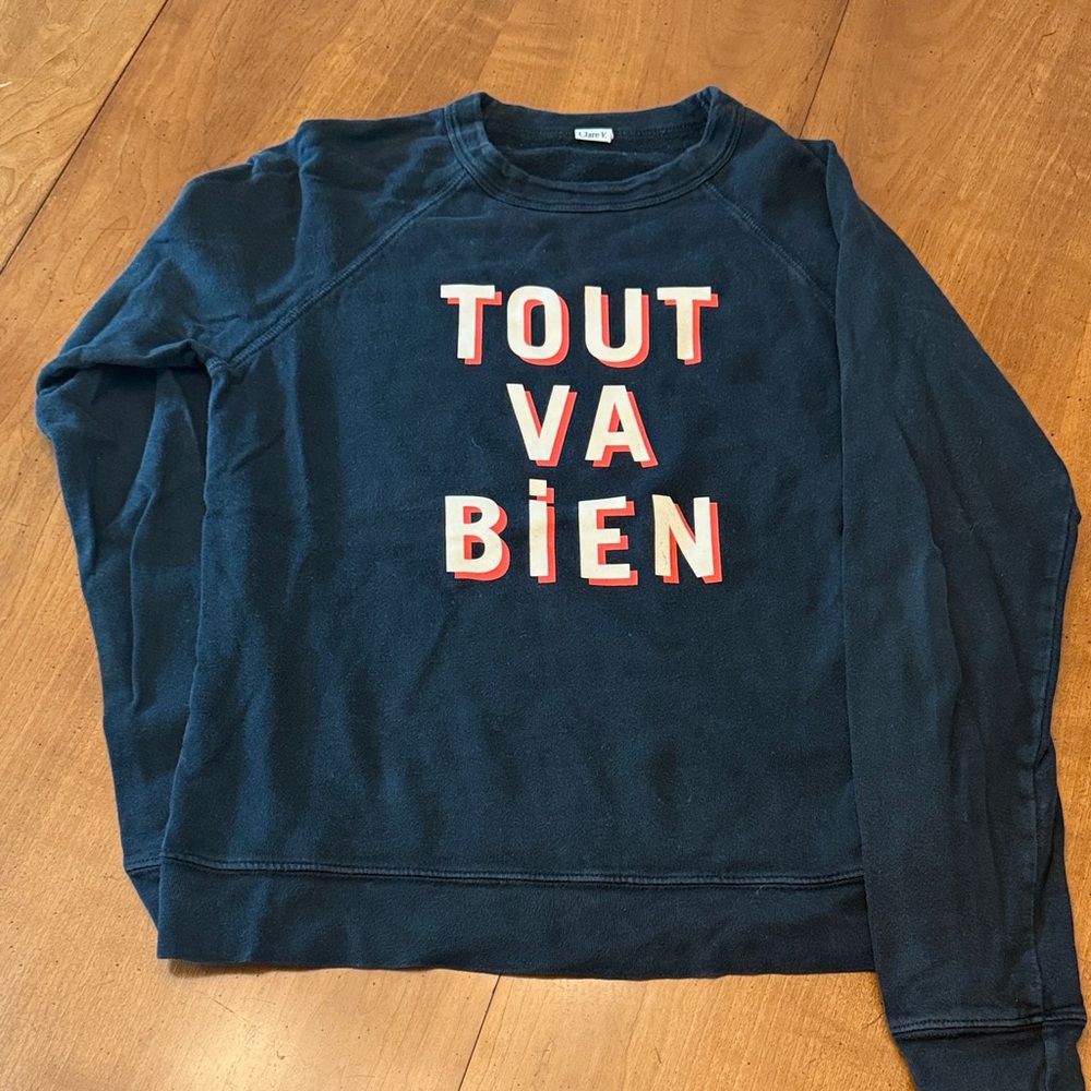 Faded Black Sweatshirt